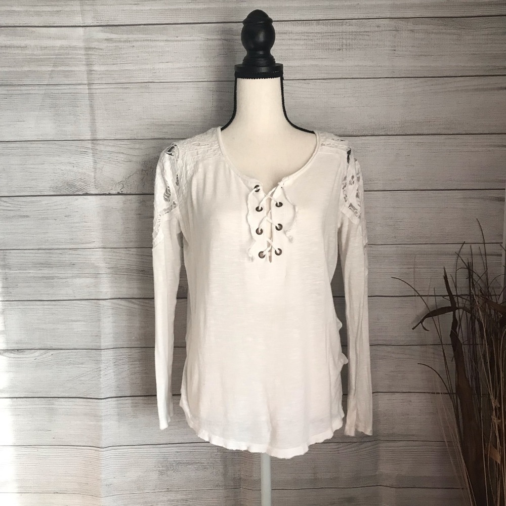 Free People lace top